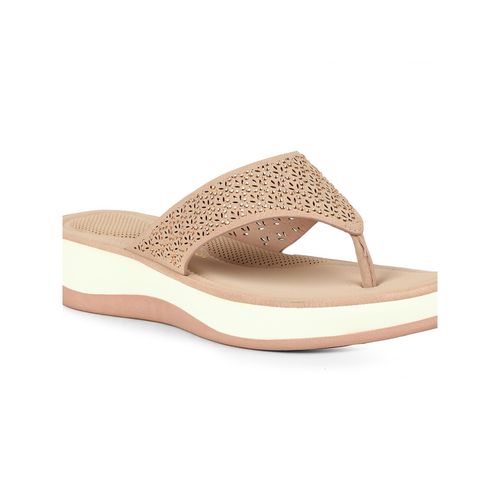 Buy Bata Women Beige Sandals Online
