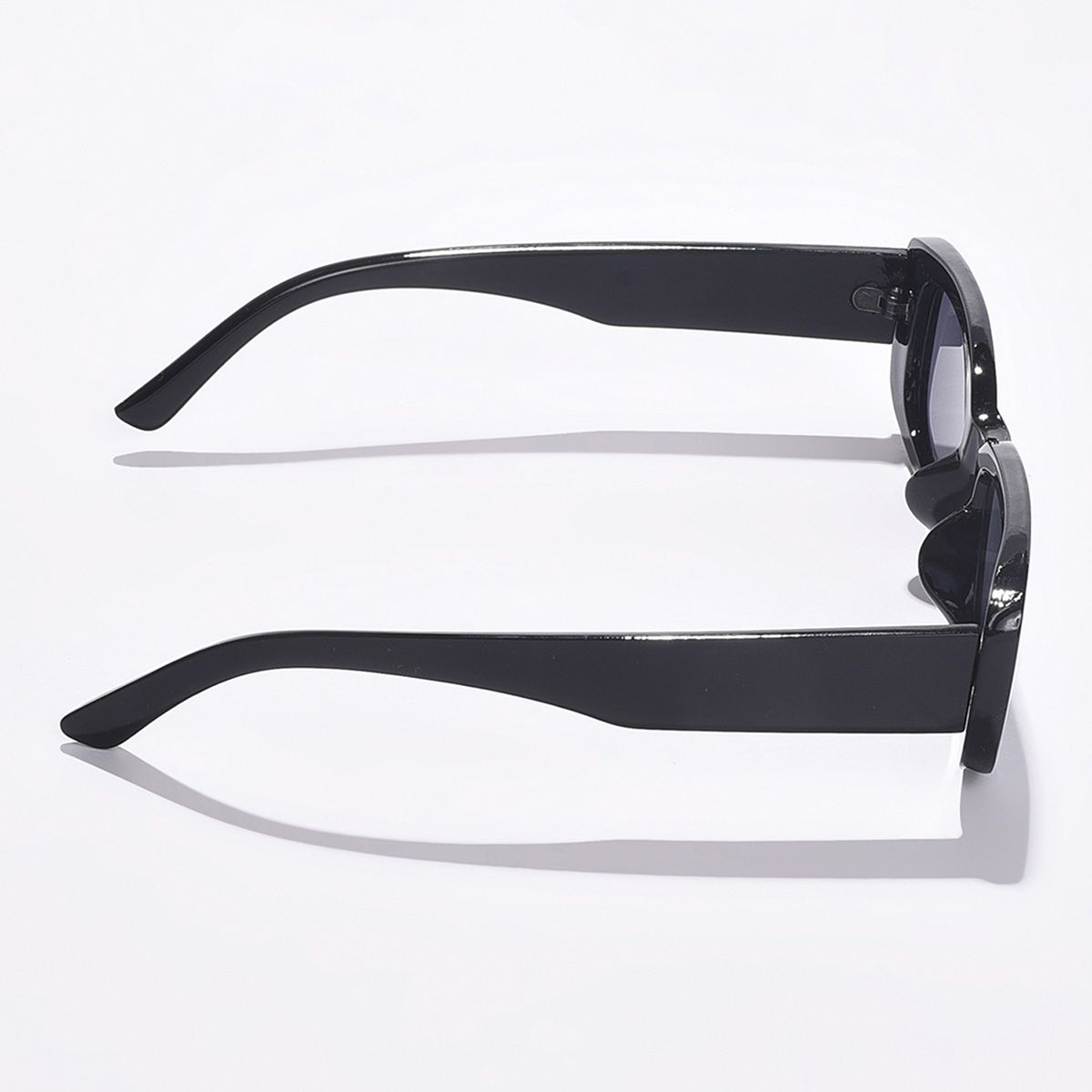 Haute Sauce Women Grey Lens Black Rectangle Sunglasses (55) Buy Haute