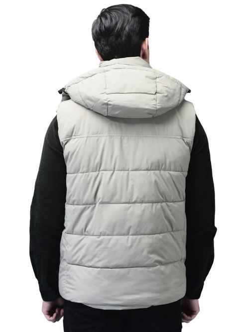 Buy WOODLAND Men Green Puffer Jacket Online