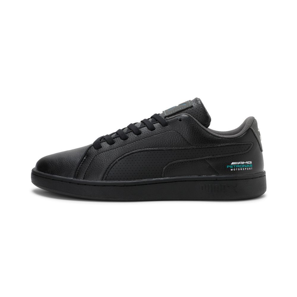 Buy Puma Black Mercedes AMG Petronas Motorsport Smash V2 Unisex Sneakers Online