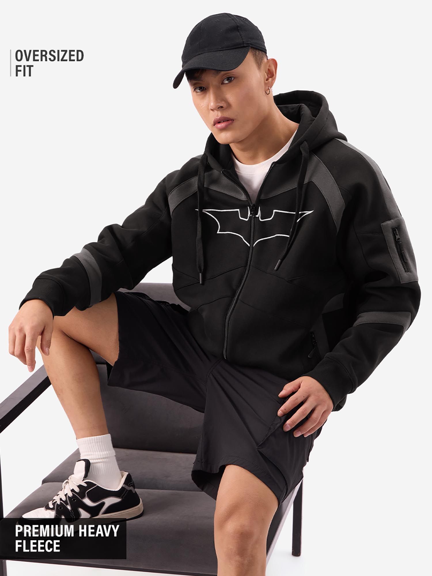 Batman armor hoodie clearance