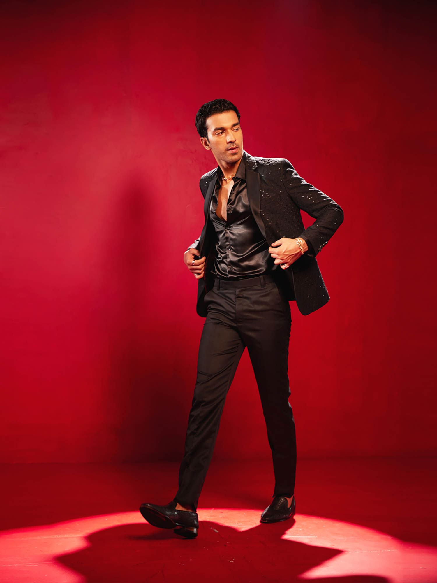 Embroidered blazer mens sales