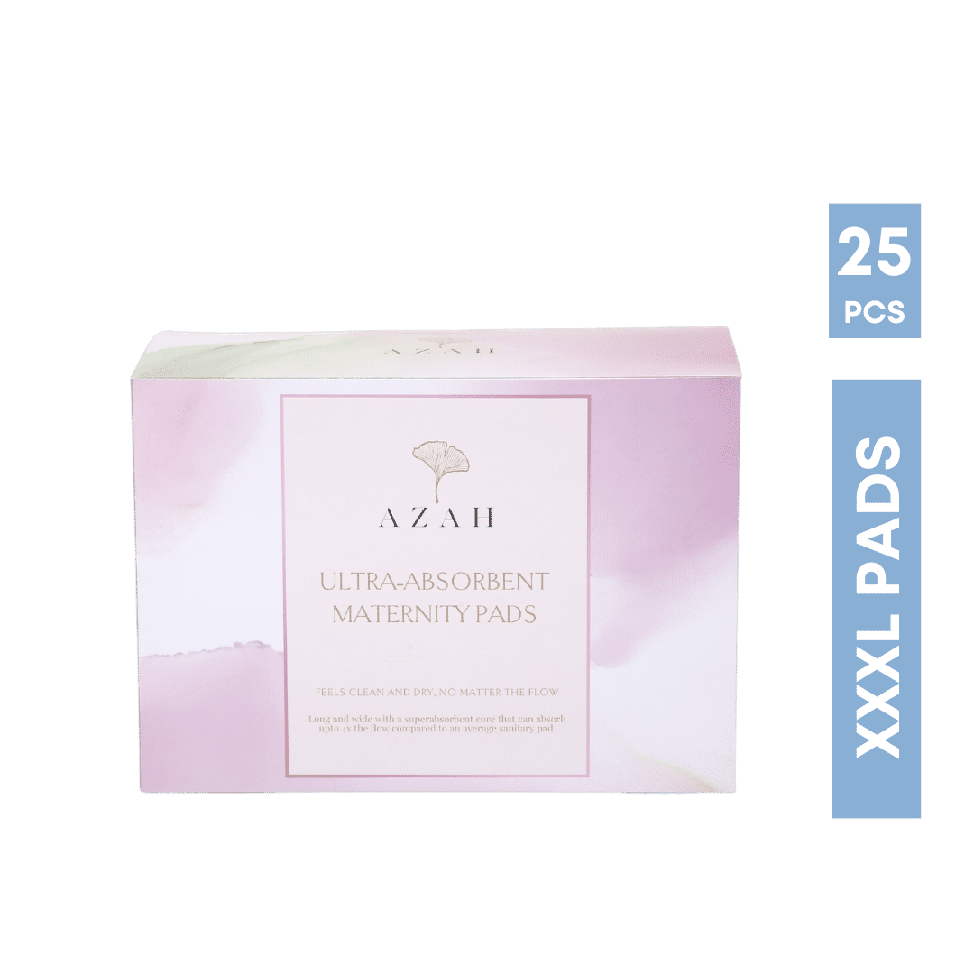 Azah Ultra-Absorbent XXXL Maternity Pads (Pack of 25)