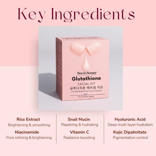 glutathione facial kit Glow Oxygluta | Glow Oxygluta' s with 5 steps for glowing skin.. Steps to use Glutathione Facial Kit.. 1. Face Cleaner 2. Face Scrub Glutathione Skin Care Set Moisturizing