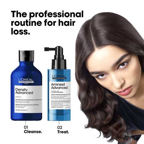 L'Oréal Professionnel Serie Expert Aminexil Advanced - Traitement Antichute Capillaire - Boîte De 10 Ampoules De 6ml