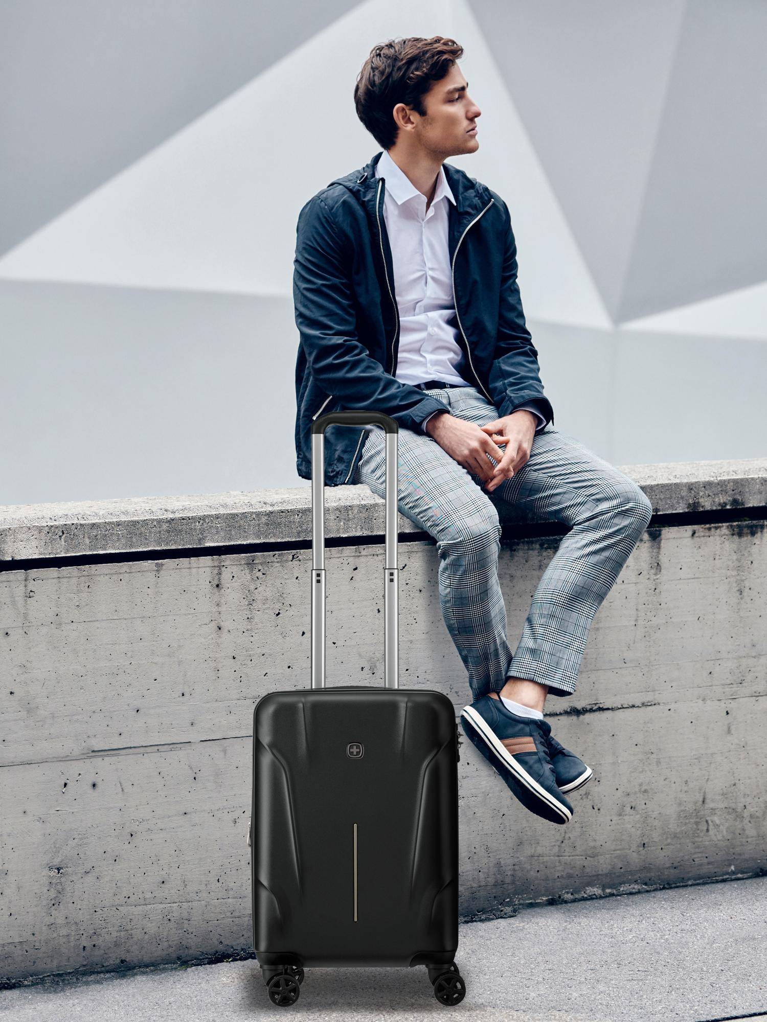 Buy Wenger Unisex Ryon Large Hardside Case Black (Large) Online
