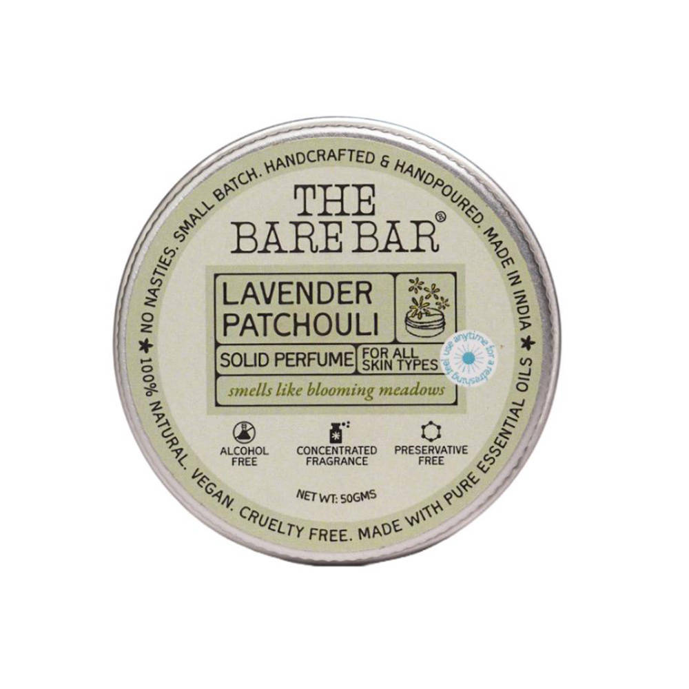 The Bare Bar Lavender Patchouli Solid Perfume - Floral earth... - view 7