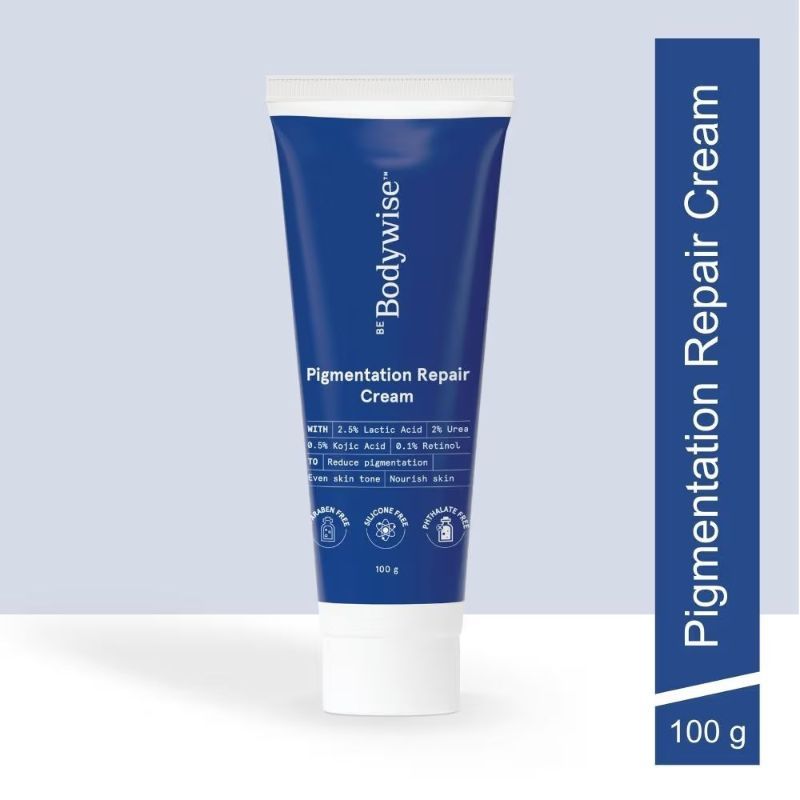 Be Bodywise Pigmentation Repair Cream - 0.1% Retinol, 2.5% Lactic Acid ...