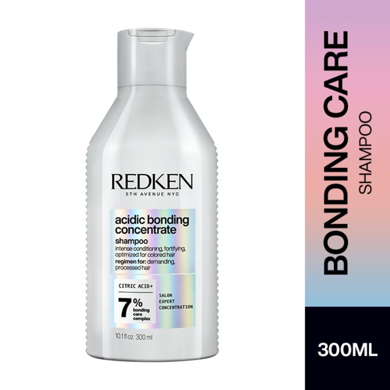 Redken Acidic Bonding Concentrate Shampoo - Bonding Care Complex For Damaged Hair