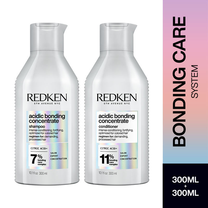Redken Damaged Hair Combo - Acidic Bonding Concentrate Shampoo & Conditioner