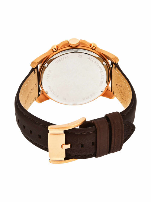 Fossil FS5068 Grant Brown Watch For Men