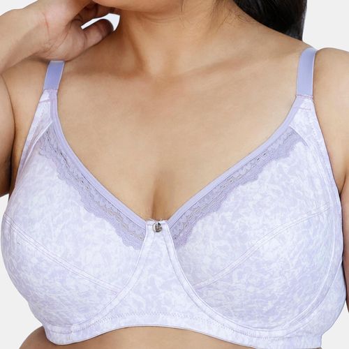 Buy Zivame Mio Amore Padded Regular Wired Full Coverage Super Support Bra-pink  Print online