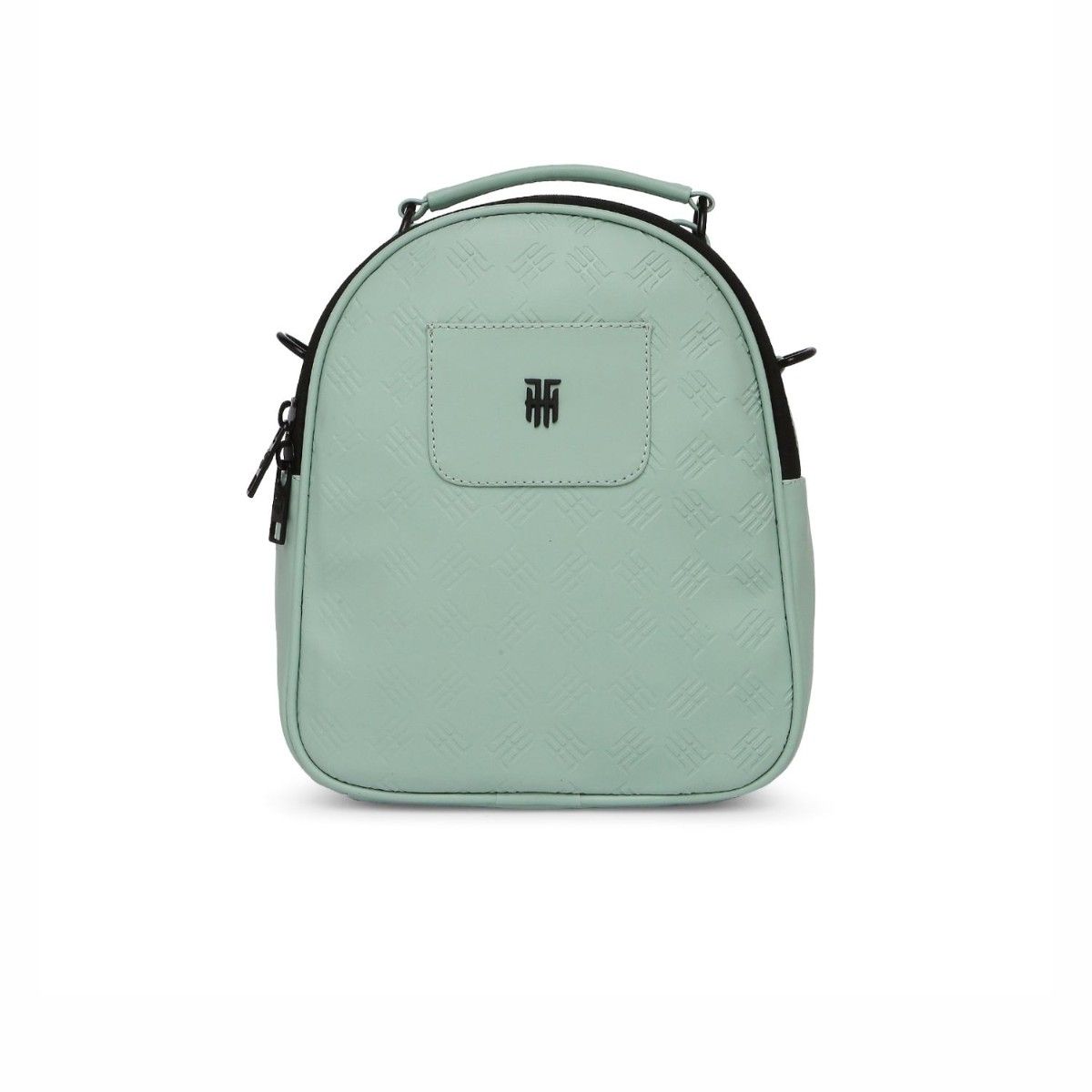 Buy THE HOLISTIK Jasper Mint Green Backpack with Credit Card Holder Online