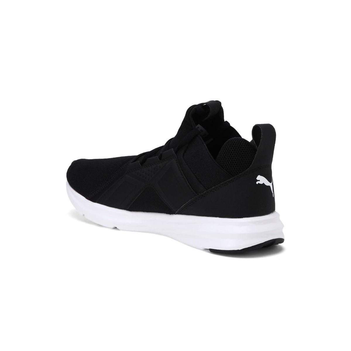 Buy Puma Enzo Mesh Men Black Running Shoes Online