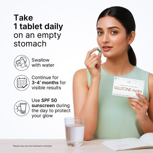 Buy Glutone-Hydra Setria Glutathione & Ceramosides Tablets Online