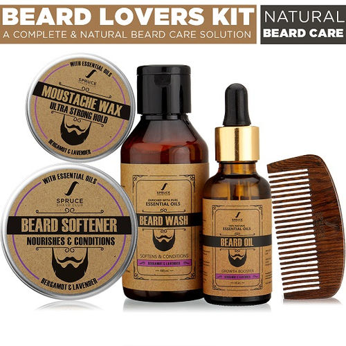 Spruce Shave Club Bergamot Mandarin Beard Lovers Kit Buy Spruce Shave Club Bergamot Mandarin Beard Lovers Kit Online At Best Price In India Nykaa