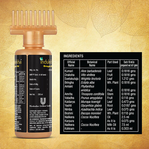 Indulekha Bringha Hair Oil: Buy Indulekha Bringha Hair Oil Online at Best  Price in India | Nykaa
