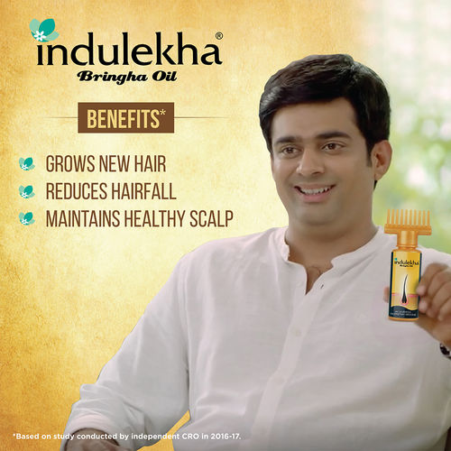 Indulekha Bringha Hair Oil: Buy Indulekha Bringha Hair Oil Online at Best  Price in India | Nykaa