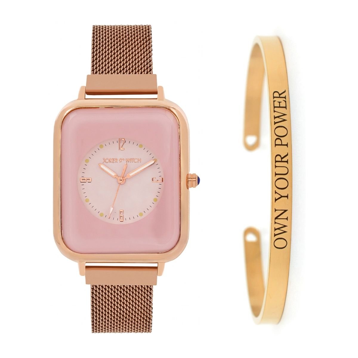 Joker & Witch Stellar Allure Watch with Bracelet Stack - JWBS1070 (M)