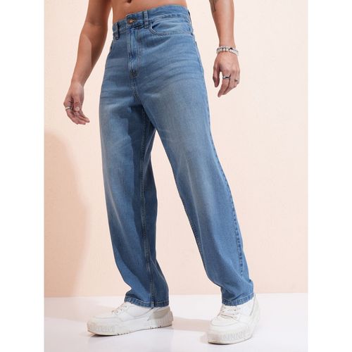 Buy HIGHLANDER Men Light Blue Straight Fit Jeans Online