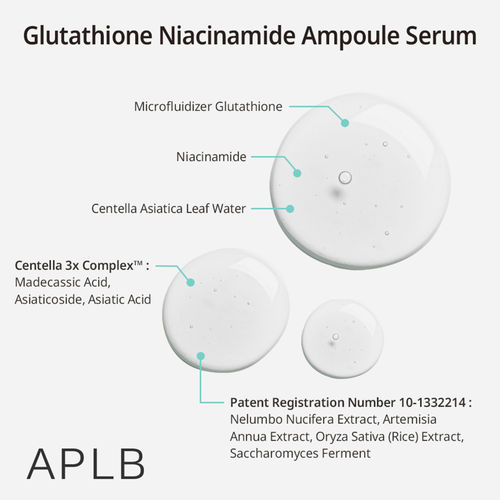 glutathione niacinamide benefits Buy APLB Glutathione Niacinamide Ampoule Serum Online