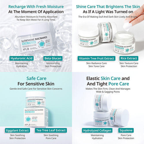 glutathione niacinamide benefits for skin Buy APLB Glutathione Niacinamide Facial Cream Online