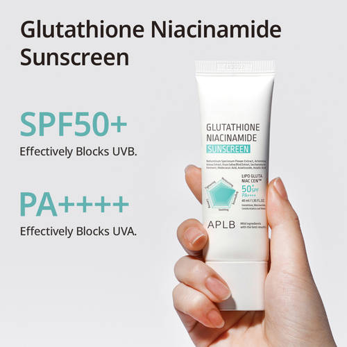 Buy APLB Glutathione Niacinamide Sunscreen SPF 50+ PA++++ Online