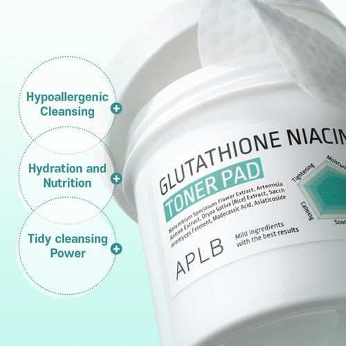 Buy APLB Glutathione Niacinamide Toner Pad Online