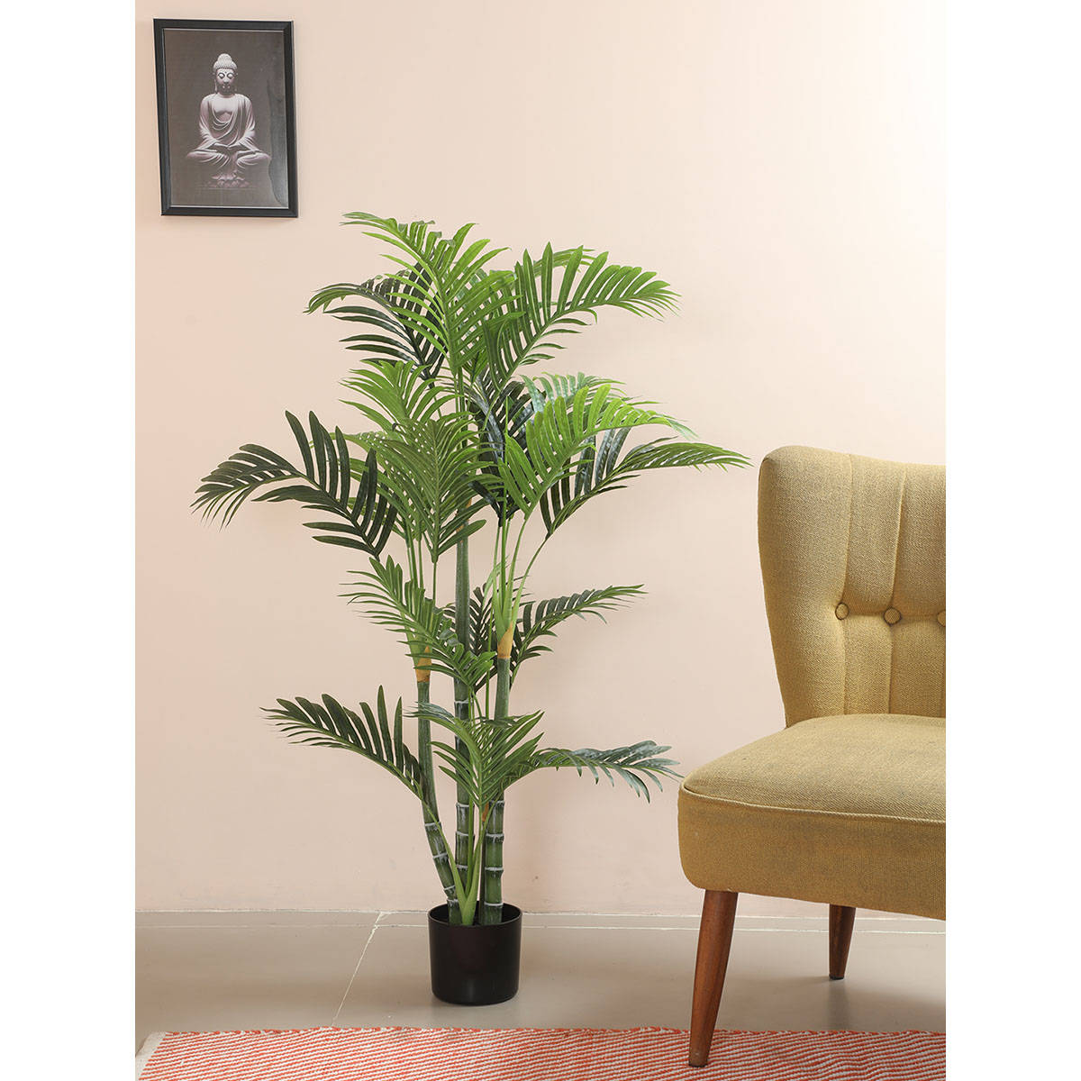 Home Bloom Decoration Artificial Areca Palm Plants for Indoor & Outdoor with Pot