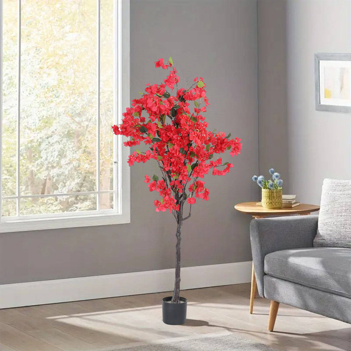 Home Bloom Artificial Bougainvillea Flower Plants Living Room Wedding Plant