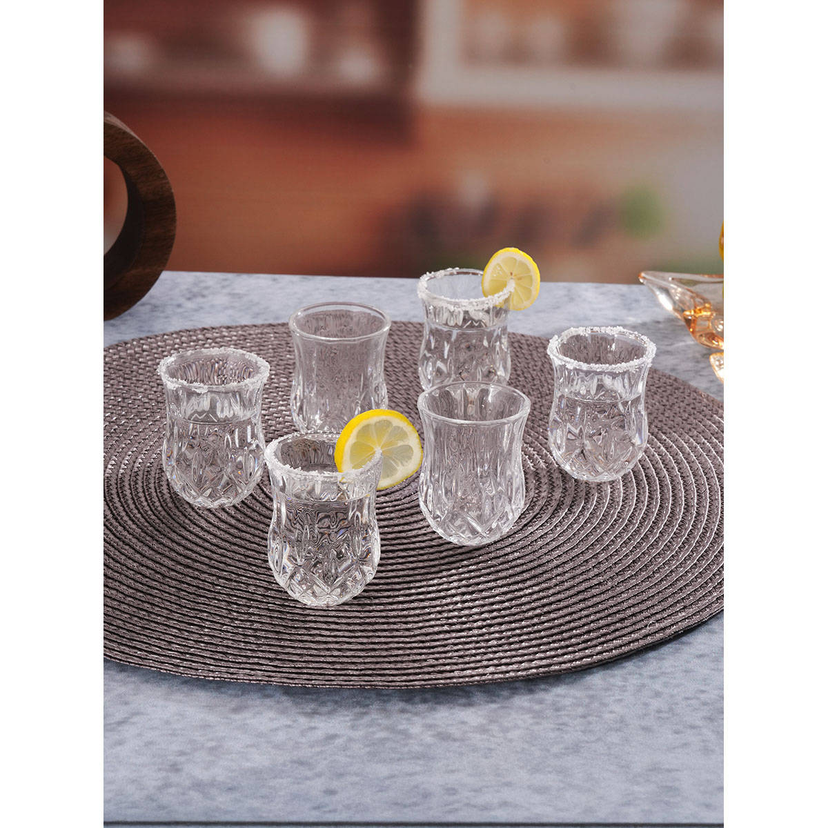 Trovea's Blaze sip Shot Glasses (Pack Of 6)