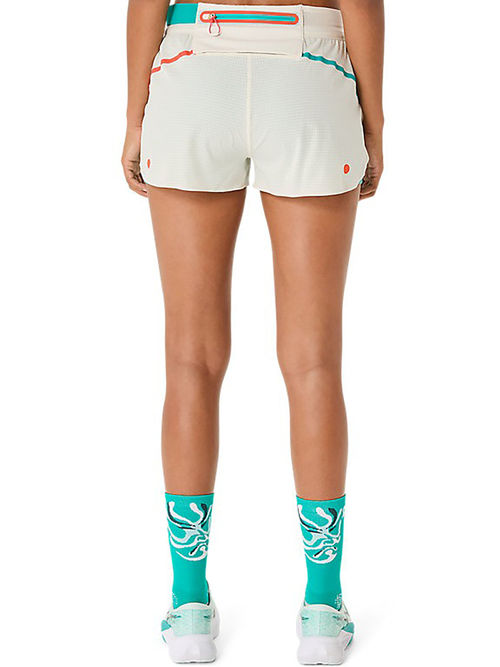 Buy ASICS Women White Limited Series Meta Run Split Running Shorts