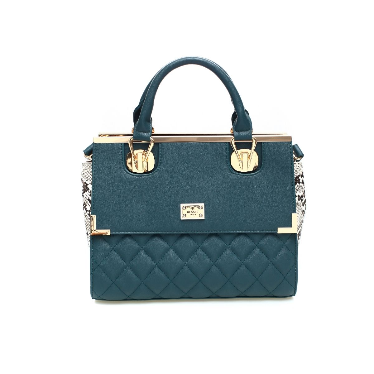 Buy Women's Bessie London Quilted Crossbody Bag with Chain Strap Online |  Centrepoint KSA