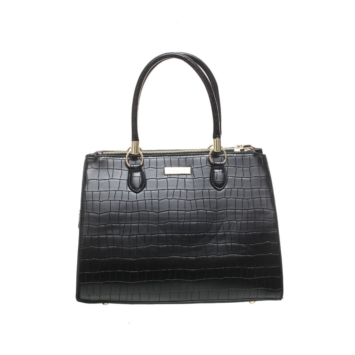 Buy BESSIE LONDON Women'S Pu Croc Textured Formal Handbag With Addtional  Ditachable Stram (Green, 38Cm*15Cm*26Cm) at Amazon.in