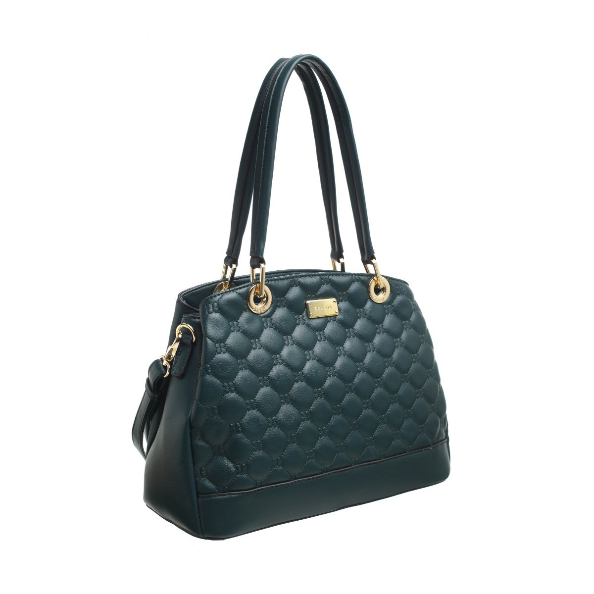 BESSIE LONDON Daily Use Puffy Shoulder Bag Green