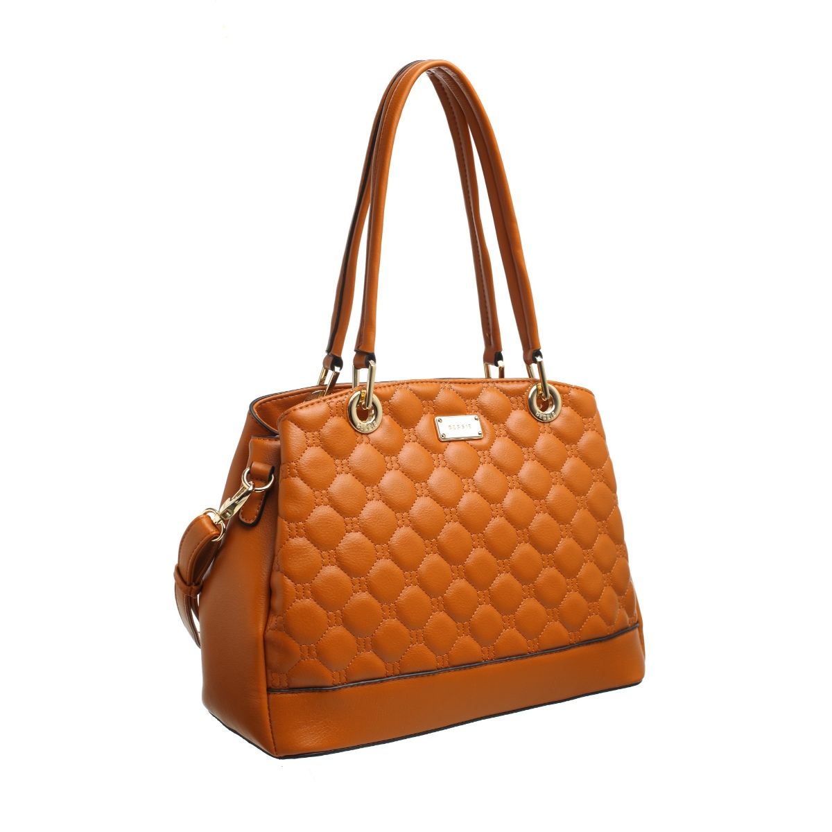 Bessie London Black Handbag / Shoulder Bag with Lion Emblem | eBay