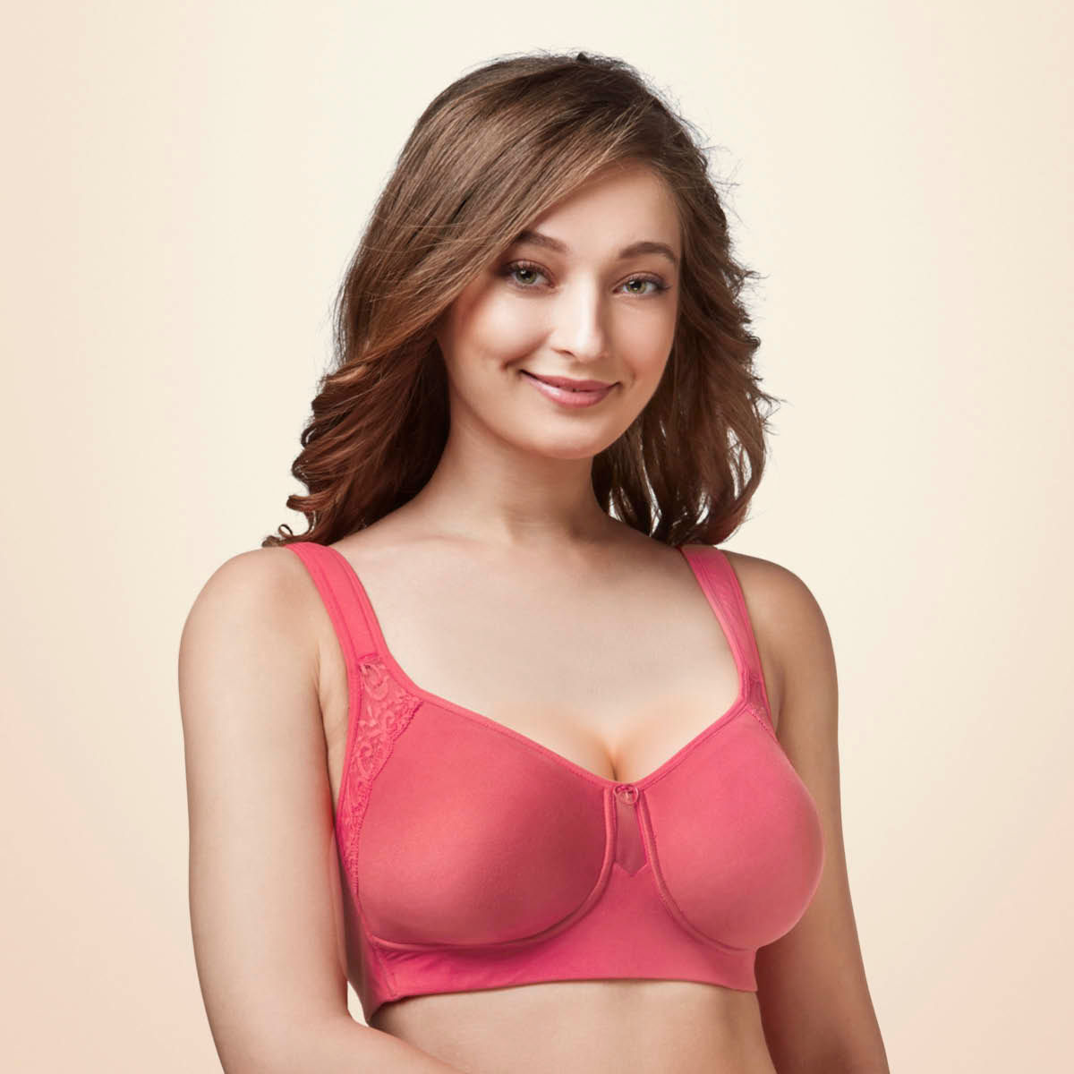 Buy Zivame Coral Lace Underwired Non Padded Minimizer Bra - Bra