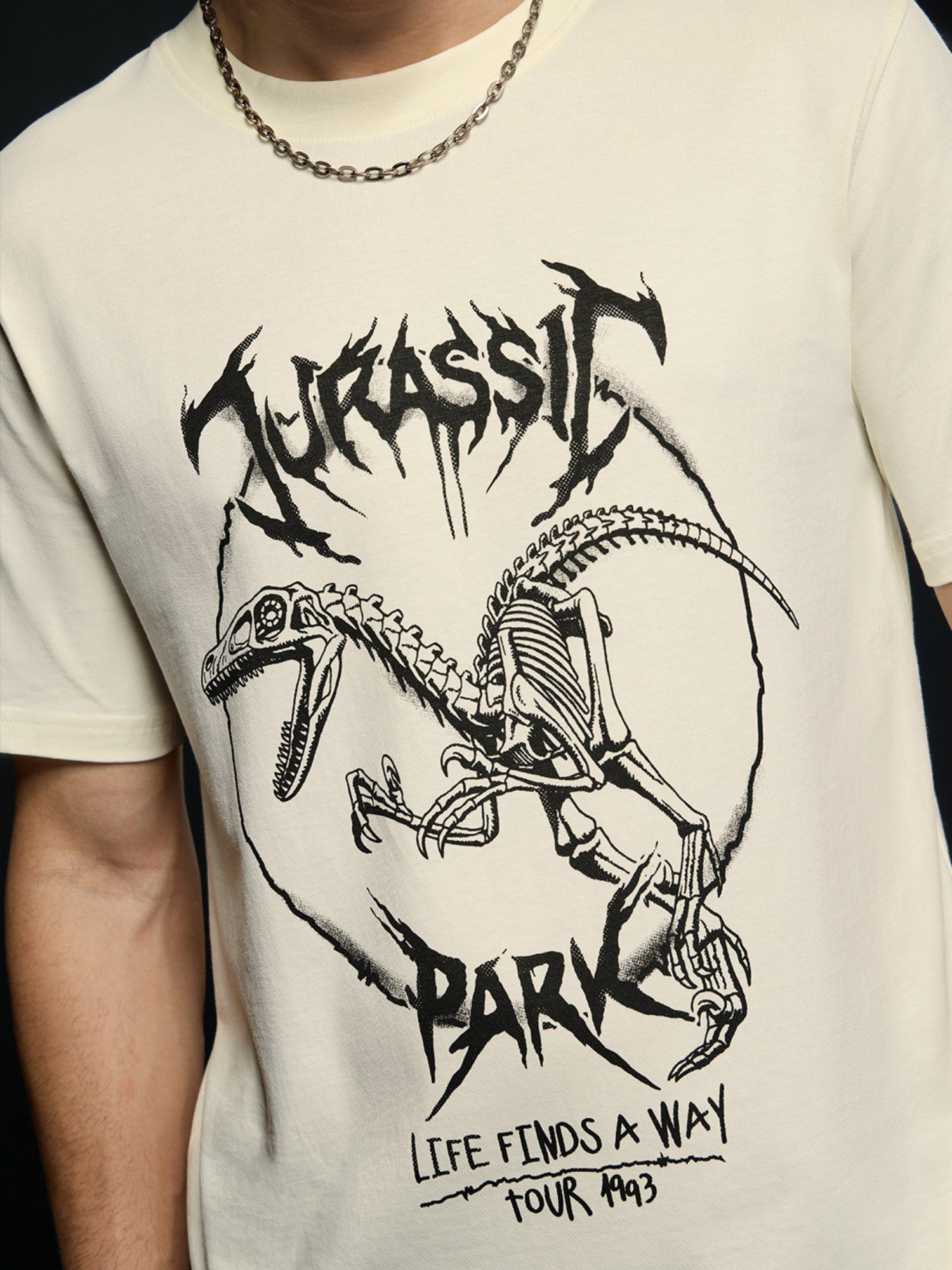 Buy The Souled Store Official Jurassic Park: Rockstar Raptor Men