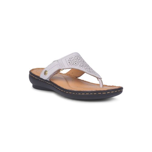 Buy Hush Puppies Women Slip On White Sandals Online