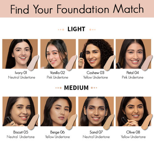 Makeup Foundation Converter Chart Saubhaya Makeup