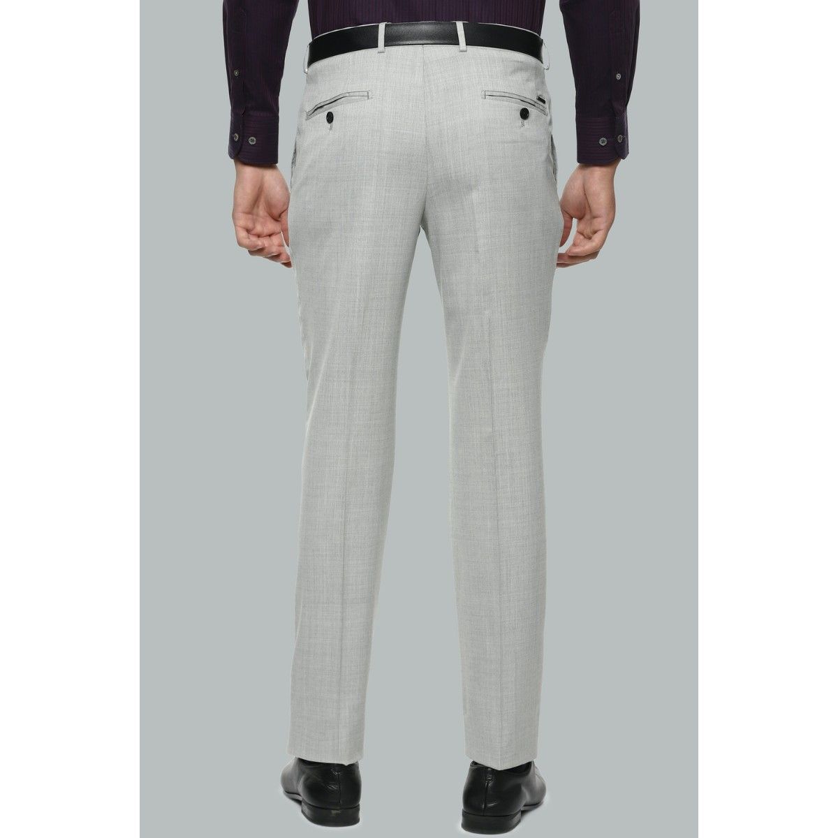 Luxure By Louis Philippe Trousers  Chinos Louis Philippe Grey Trousers  for Men at Louisphilippecom