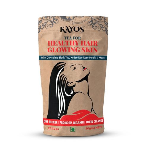 Kayos Tea For Healthy Hair & Glowing Skin Detox Herbal Green Tea: Buy Kayos  Tea For Healthy Hair & Glowing Skin Detox Herbal Green Tea Online at Best  Price in India |