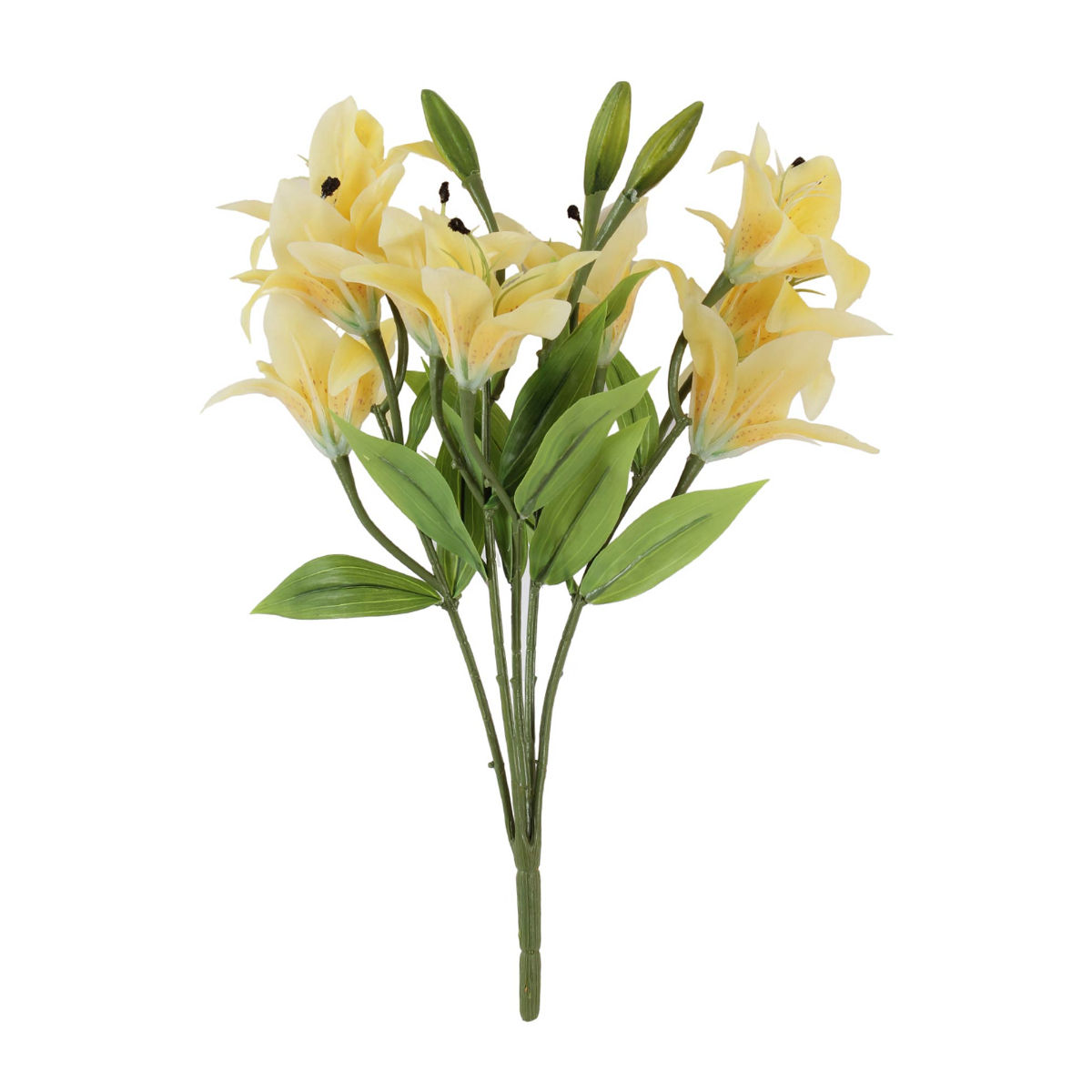 Buy Fourwalls Artificial Real Touch Lily Flower Bunch for Home Decor (5