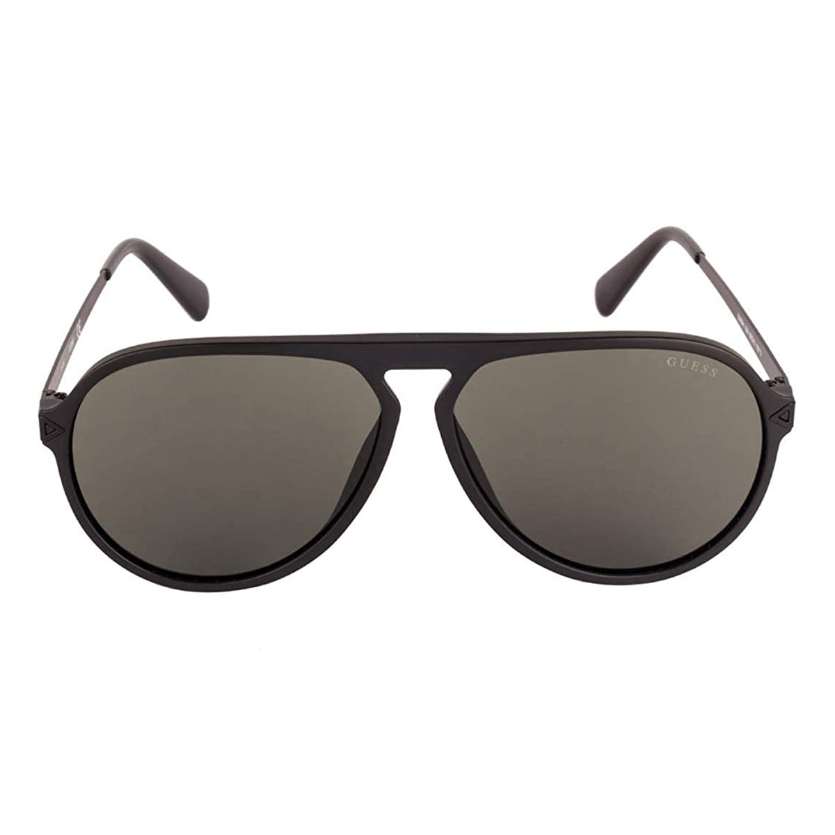 Guess Sunglasses Aviator With Green Lens For Men