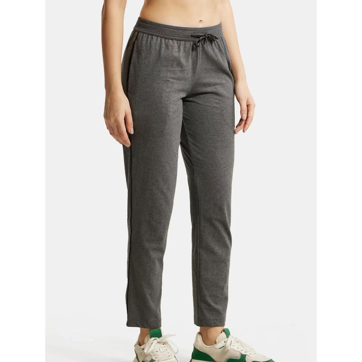Buy Jockey Charcoal Melange Track Pant Online