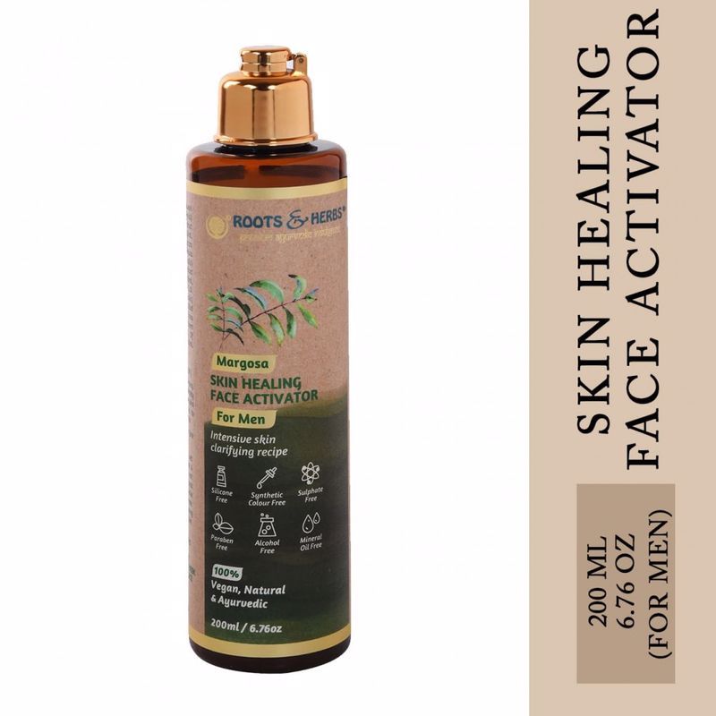 Roots & Herbs Margosa Skin Healing Face Activator For Men