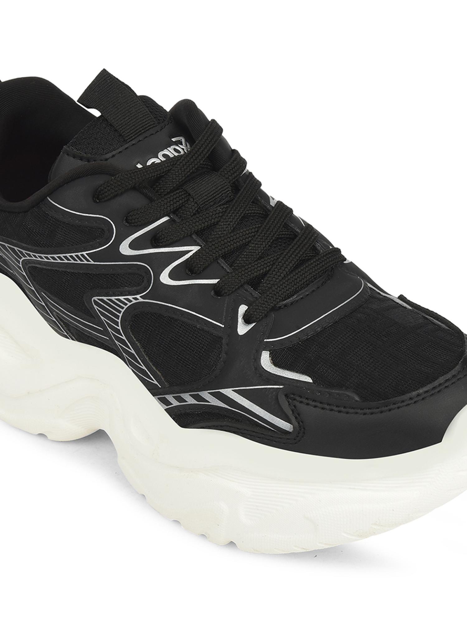 Buy LIBERTY Leap7X Syria-1 Black Running Shoes for Women Online