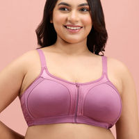  Womens Minimizer Bra Plus Size Underwire Smooth Full  Coverage Seamless Bras Blooming Lily 38G