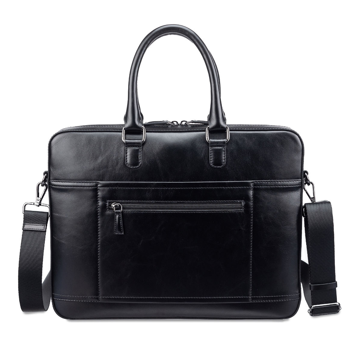 Buy Gioia Men Enzo Laptop Bag With Detachable Straps Black Online