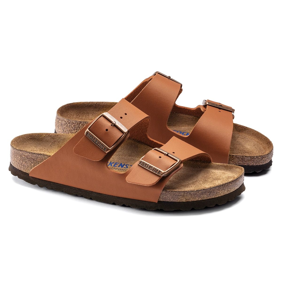 birkenstock arizona antique cognac